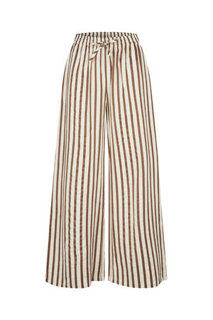 RITA PANTS DARK MOKKA