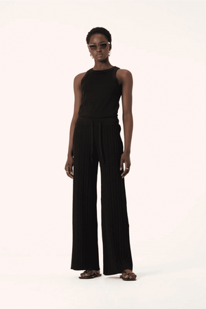 ROBERTA KNIT PANT BLACK