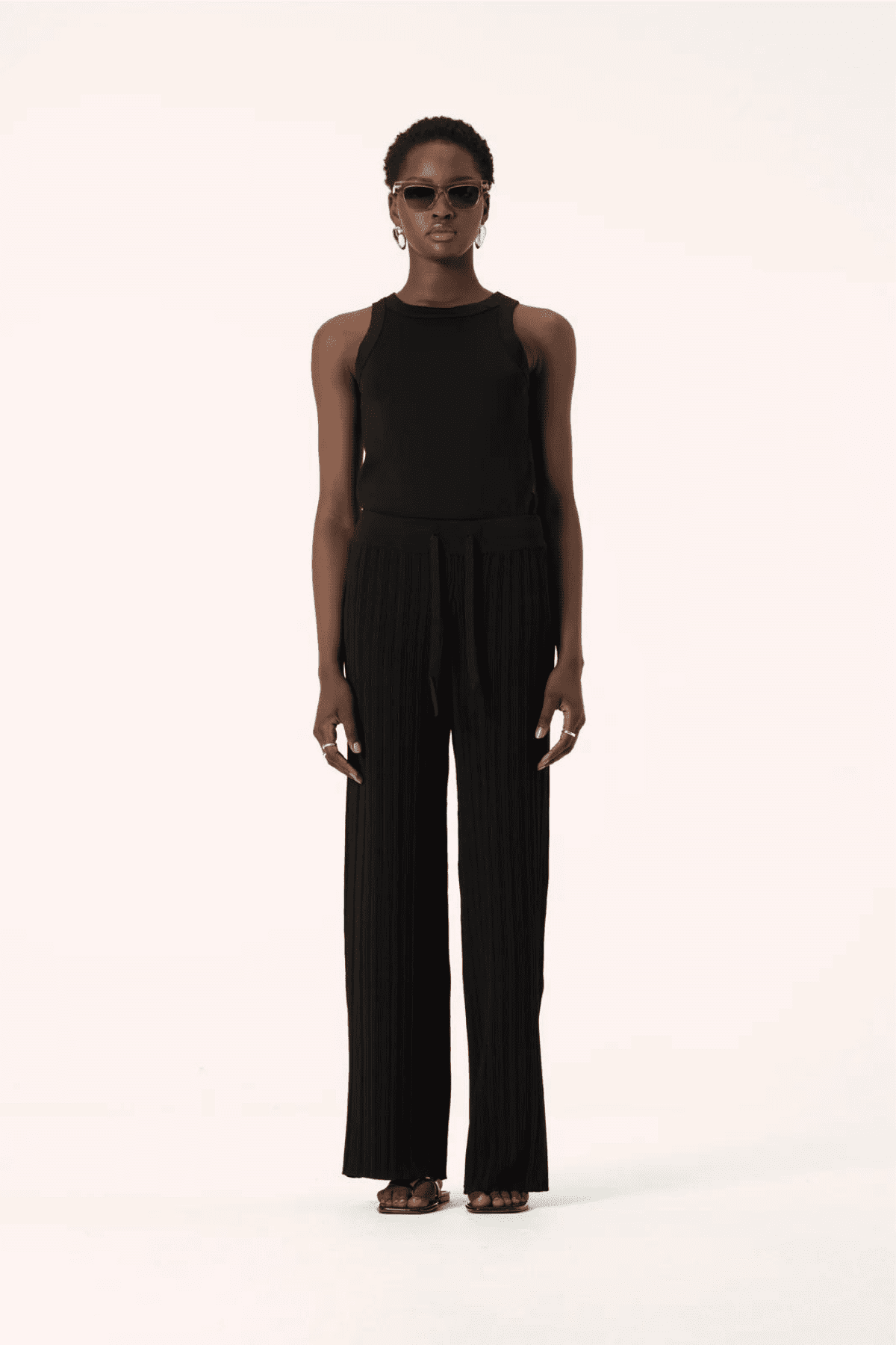 ROBERTA KNIT PANT BLACK