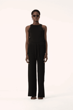 ROBERTA KNIT PANT BLACK