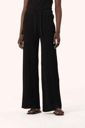 ROBERTA KNIT PANT BLACK