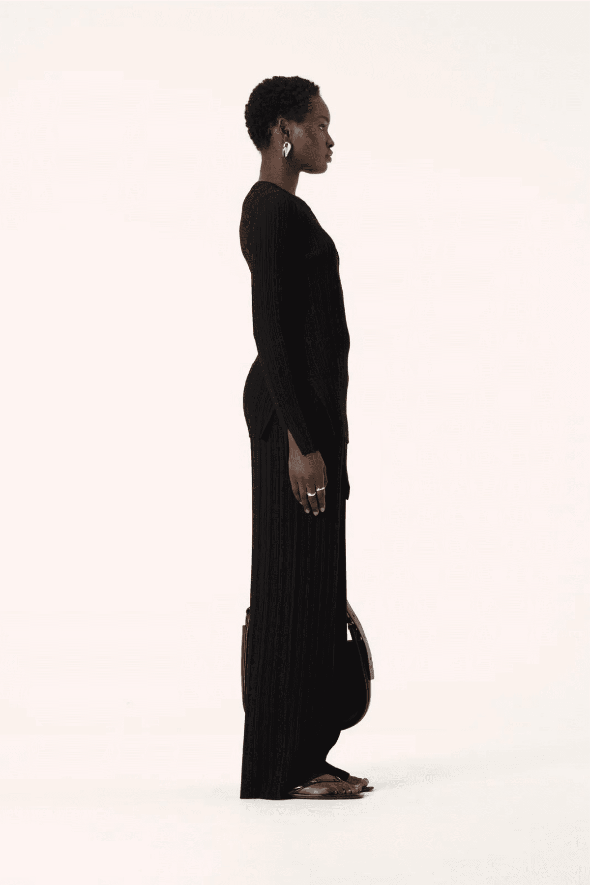 ROBERTA KNIT TOP BLACK