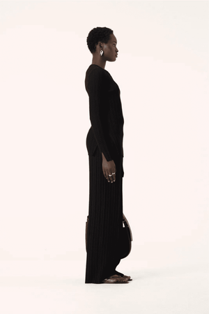 ROBERTA KNIT TOP BLACK