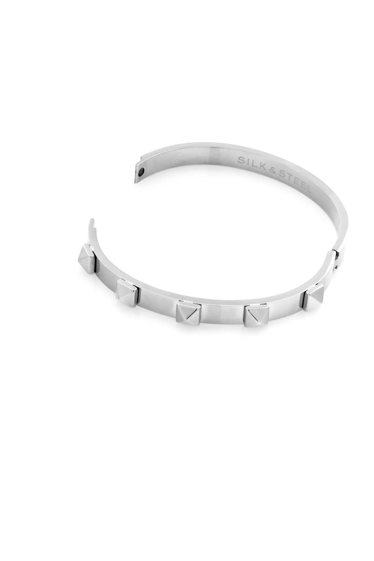 ROCK GLAM BANGLE SILVER