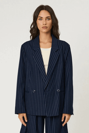 RORY BLAZER MIDNIGHT STRIPE