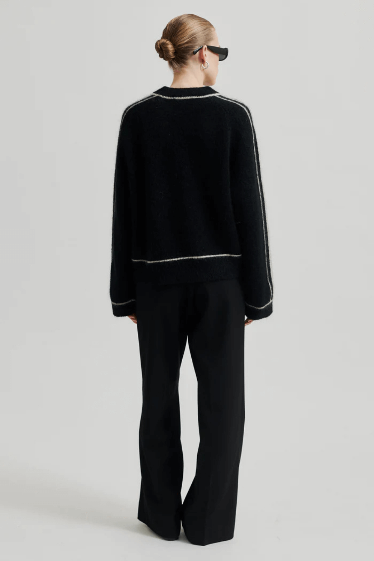 ROSEMARIE KNIT O-NECK BLACK