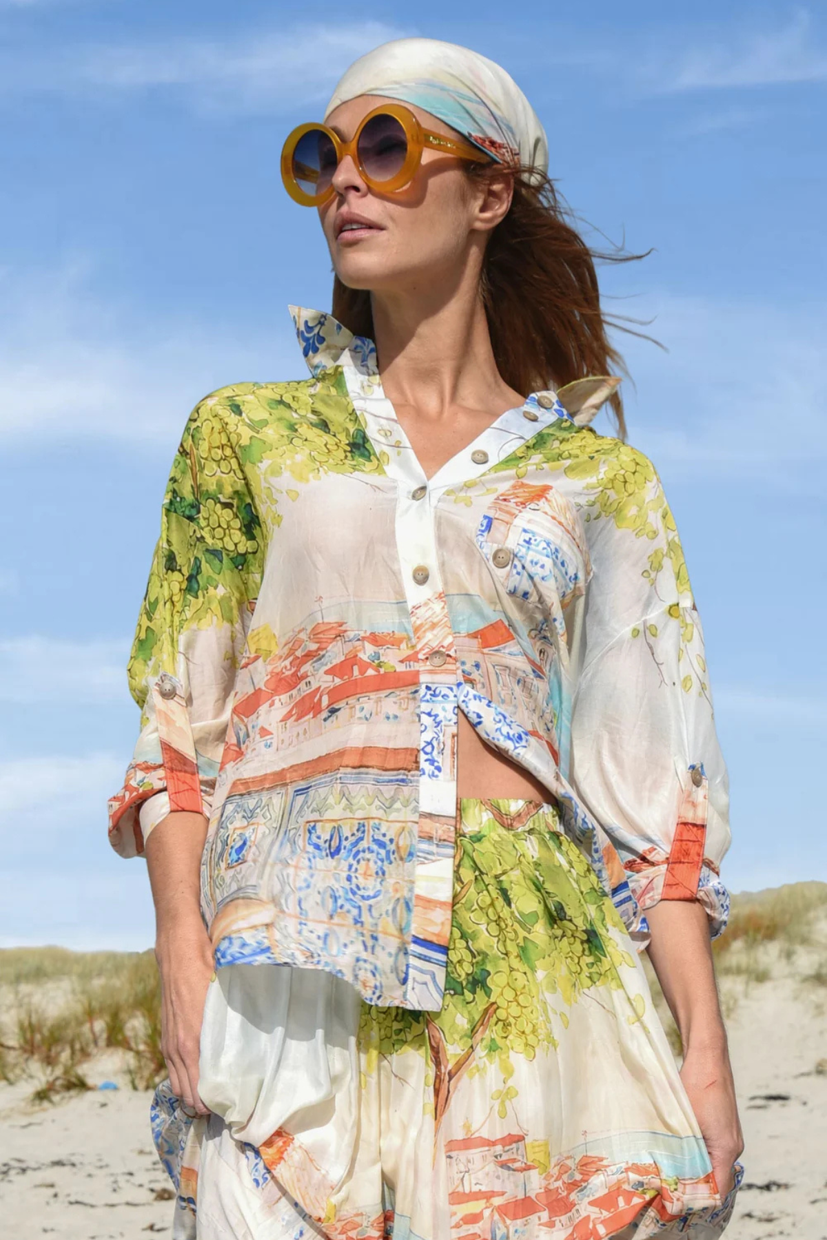ROUND THE TWIST SHIRT MULTI VISTA