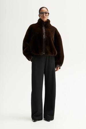 RUE JACKET CHOCOLATE