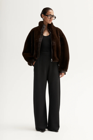 RUE JACKET CHOCOLATE