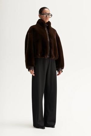 RUE JACKET CHOCOLATE