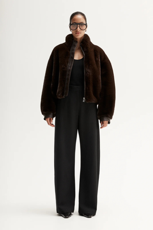 RUE JACKET CHOCOLATE