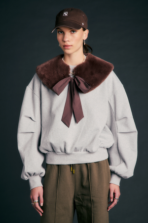RUNAWAY COLLAR MOCHA