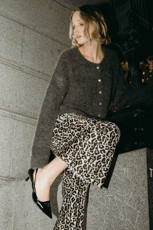RYDER CARDIGAN CHARCOAL