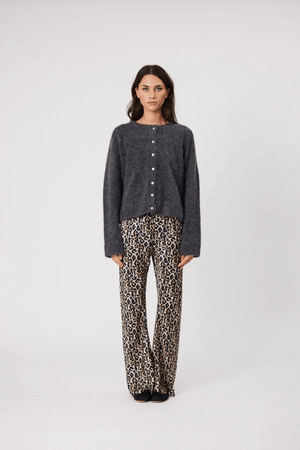 RYDER CARDIGAN CHARCOAL