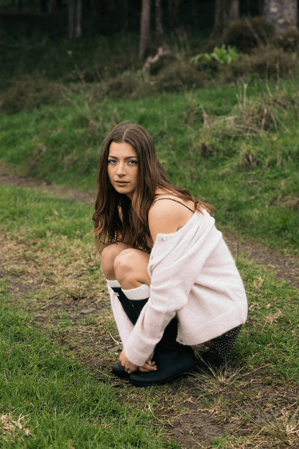 RYDER CARDIGAN BLUSH
