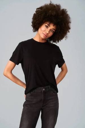 ADELIA REGULAR TSHIRT BLACK