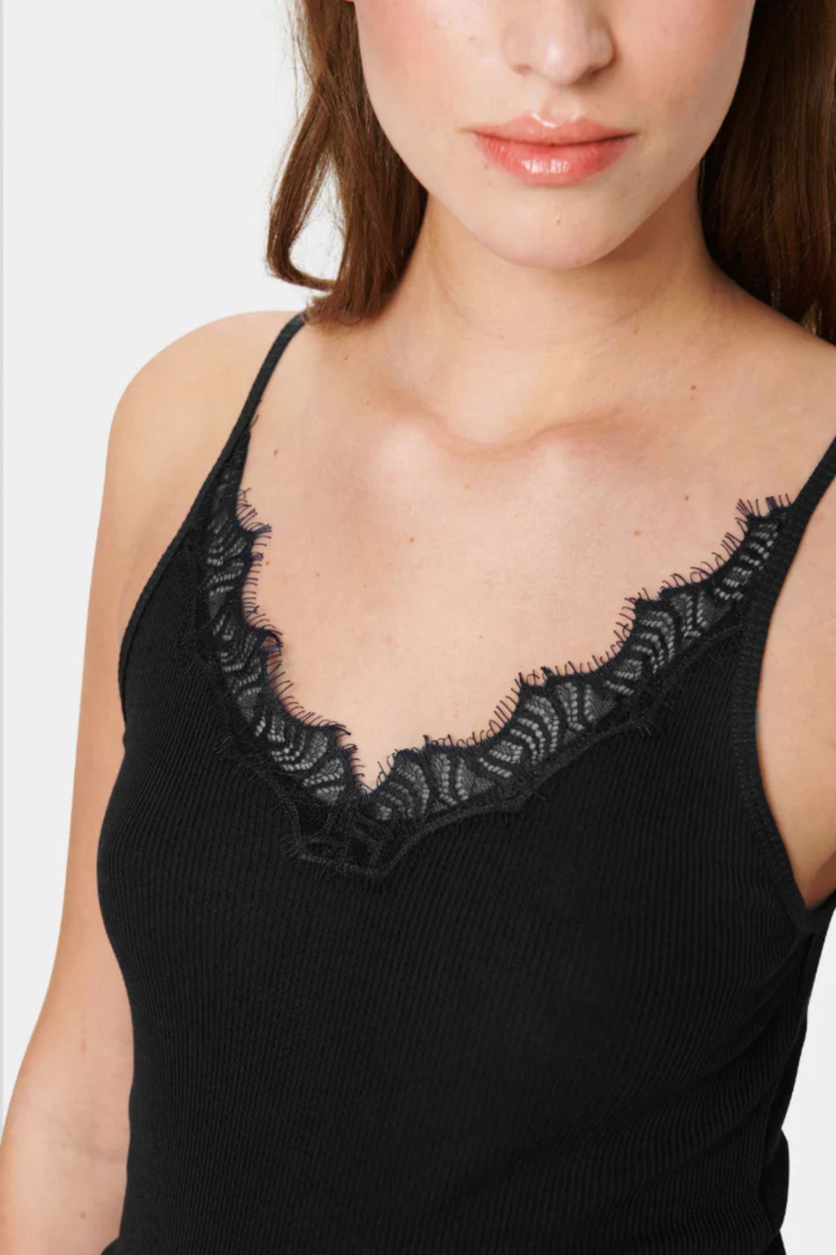 MAYA STRAP TOP BLACK