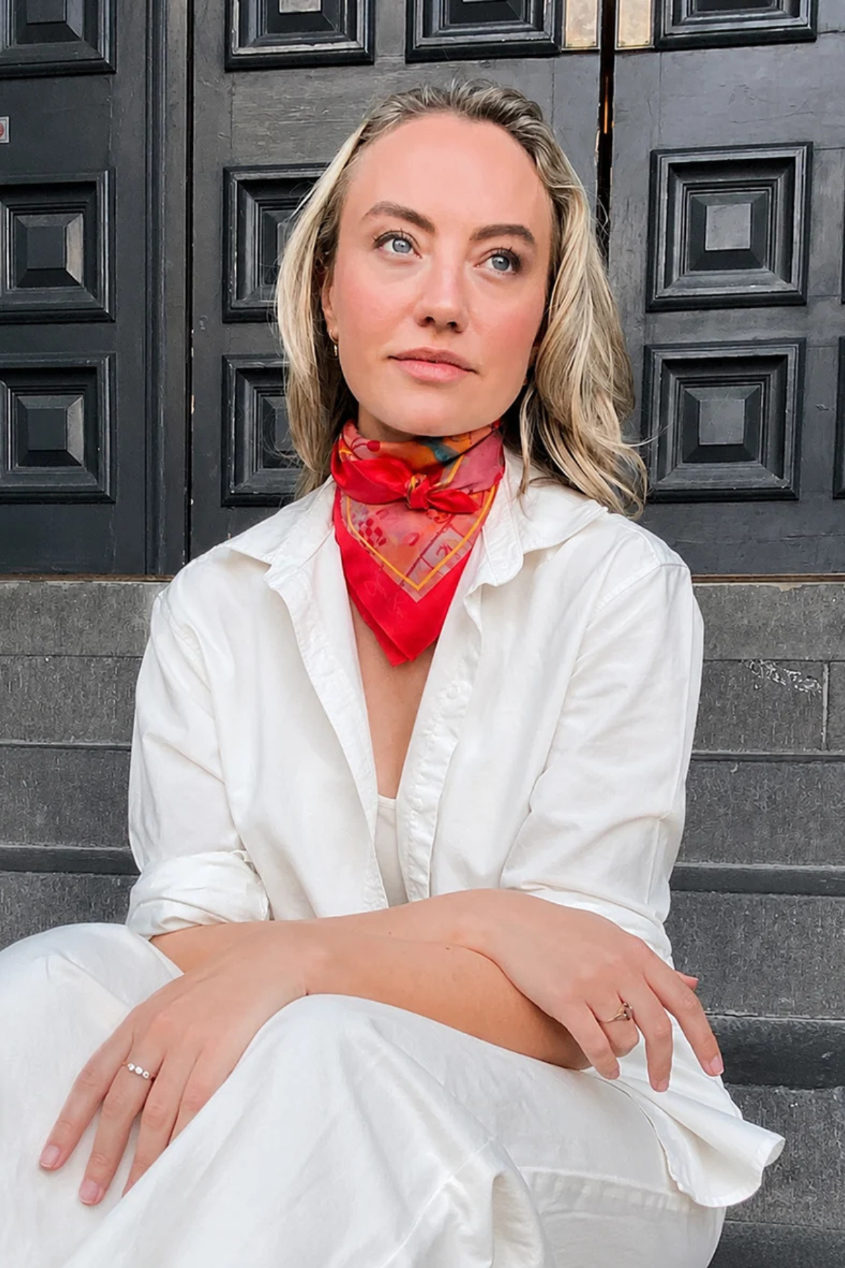 DH X JACKIE GREEN SCARLETT PETITE SCARF