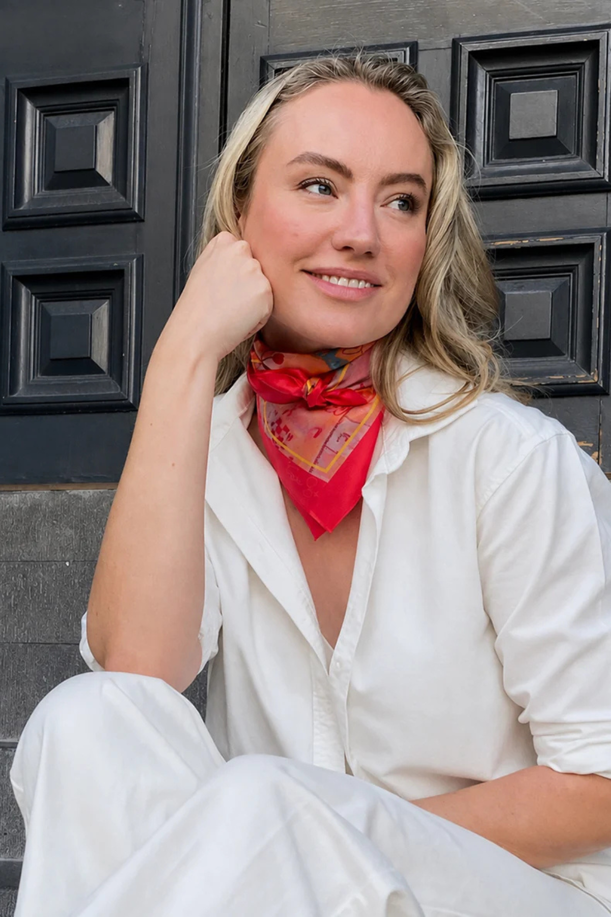 DH X JACKIE GREEN SCARLETT PETITE SCARF