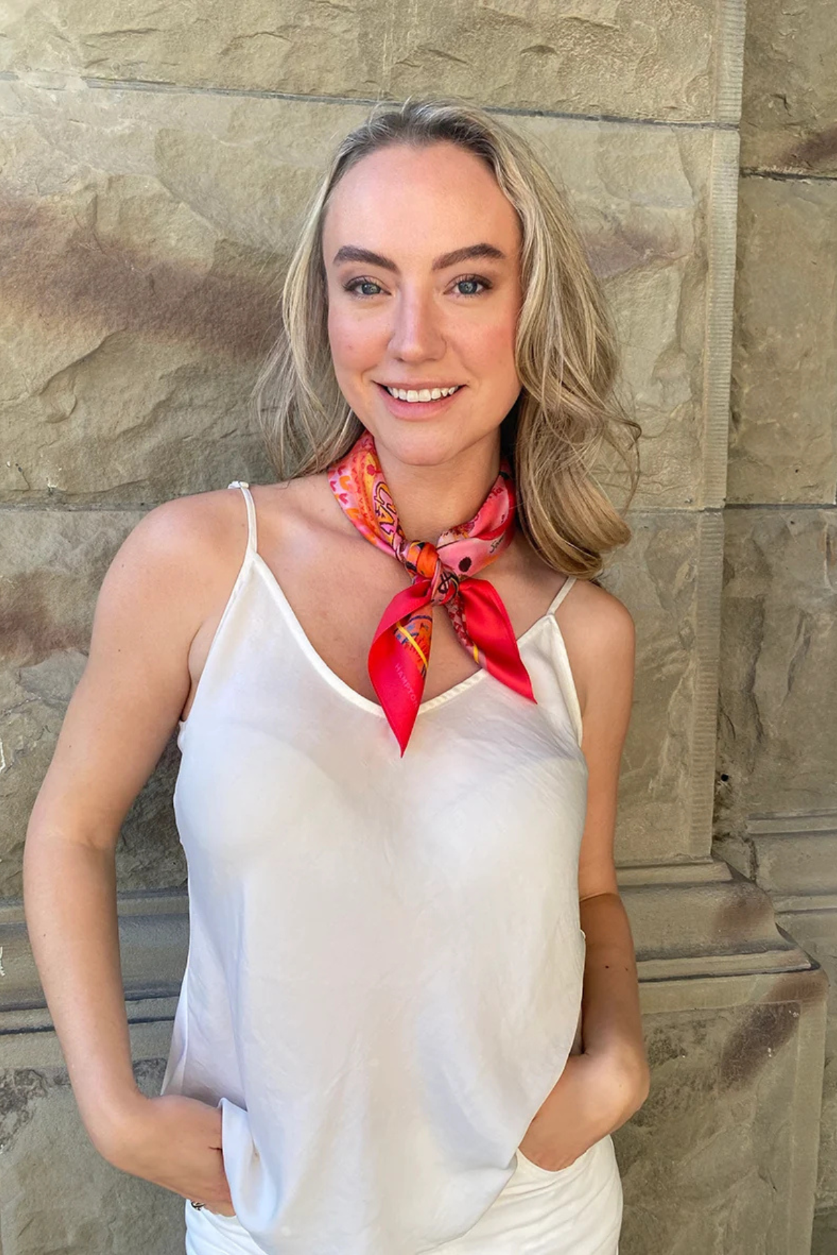 DH X JACKIE GREEN SCARLETT PETITE SCARF