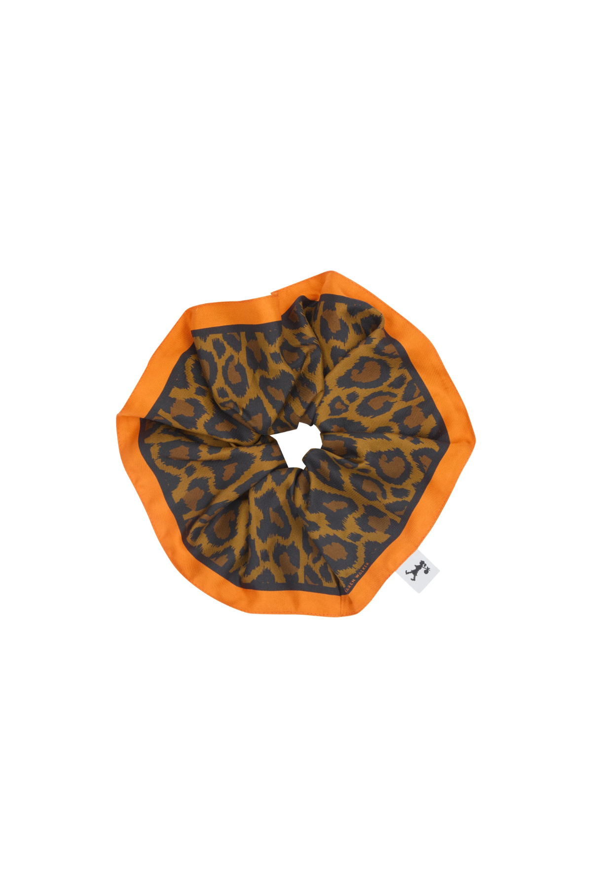 XL SILK SCRUNCHIE TAN