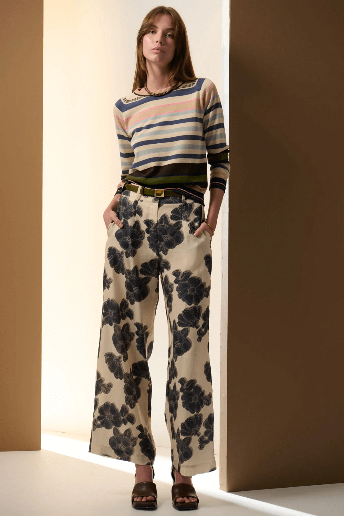 SELA MULTI KNIT BLUE MULTI