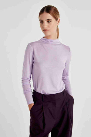 SELBOURNE TROUSER AUBERGINE