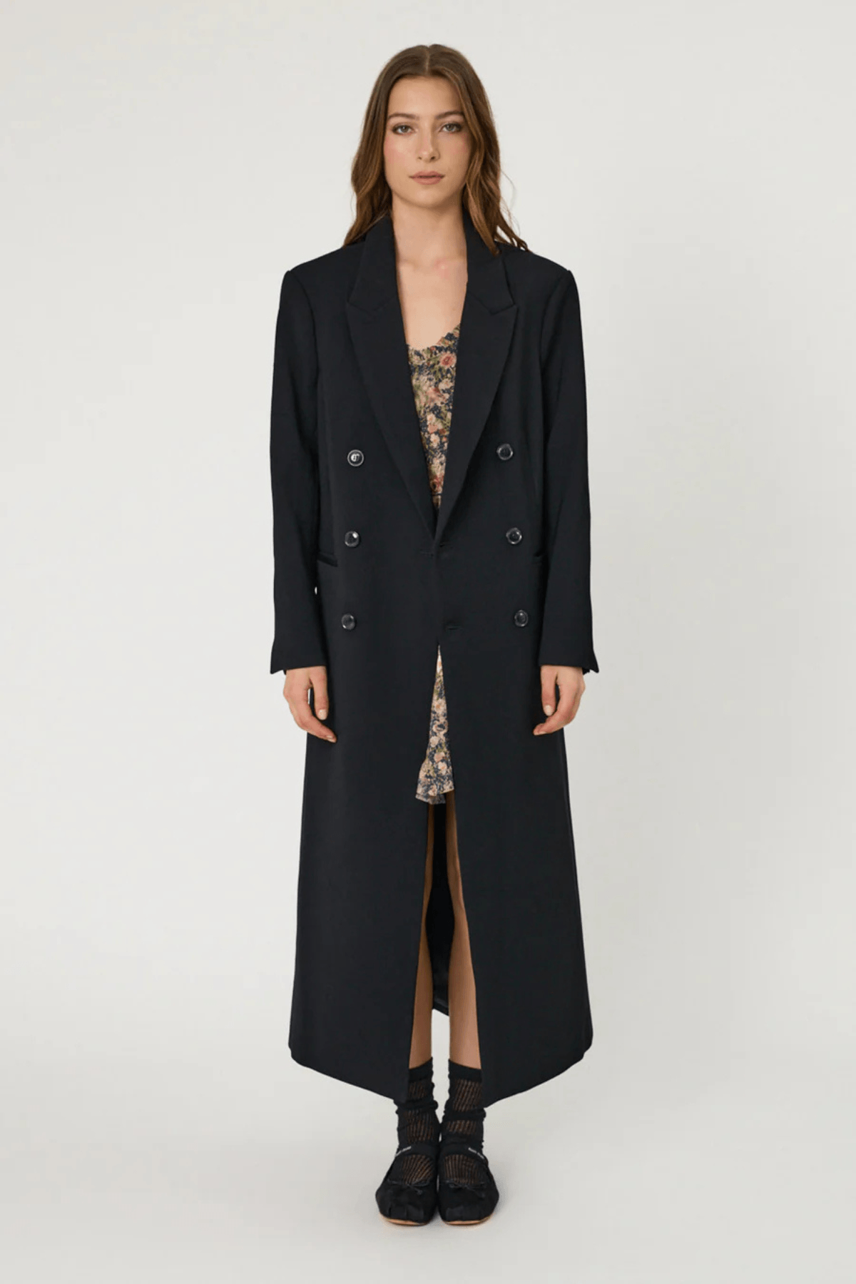 SELENA COAT BLACK