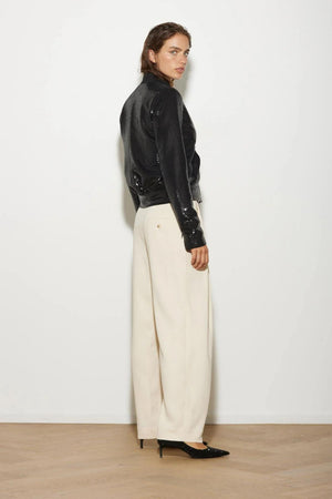 SEQUIN DINNER BOMBER BLACK