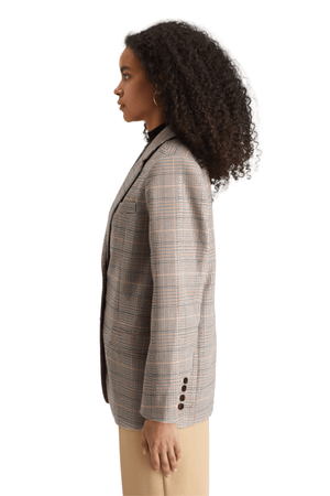 SEQUIN PRINCE OF WALES CHECK