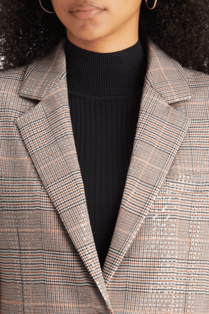 SEQUIN PRINCE OF WALES CHECK