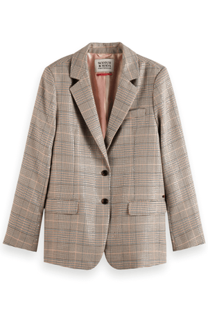 SEQUIN PRINCE OF WALES CHECK