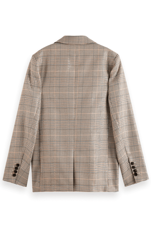SEQUIN PRINCE OF WALES CHECK
