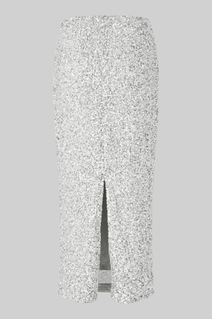 SHIMMA SKIRT SILVER