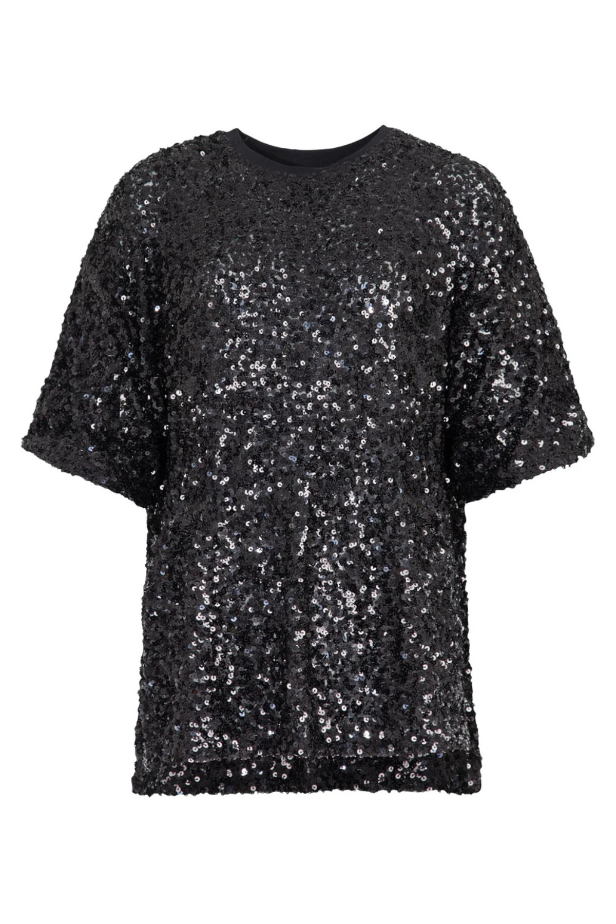 SHINE QUEENS TOP BLACK