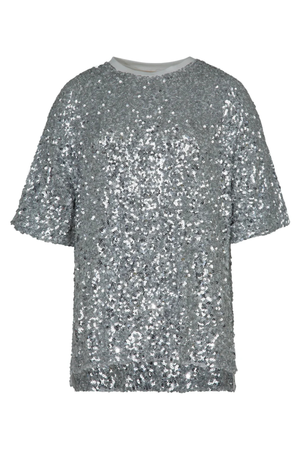 SHINE QUEENS TOP SILVER