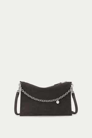 SIAMESE BAG ASPHALT SUEDE