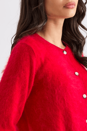 SIERRA CARDI SCARLET