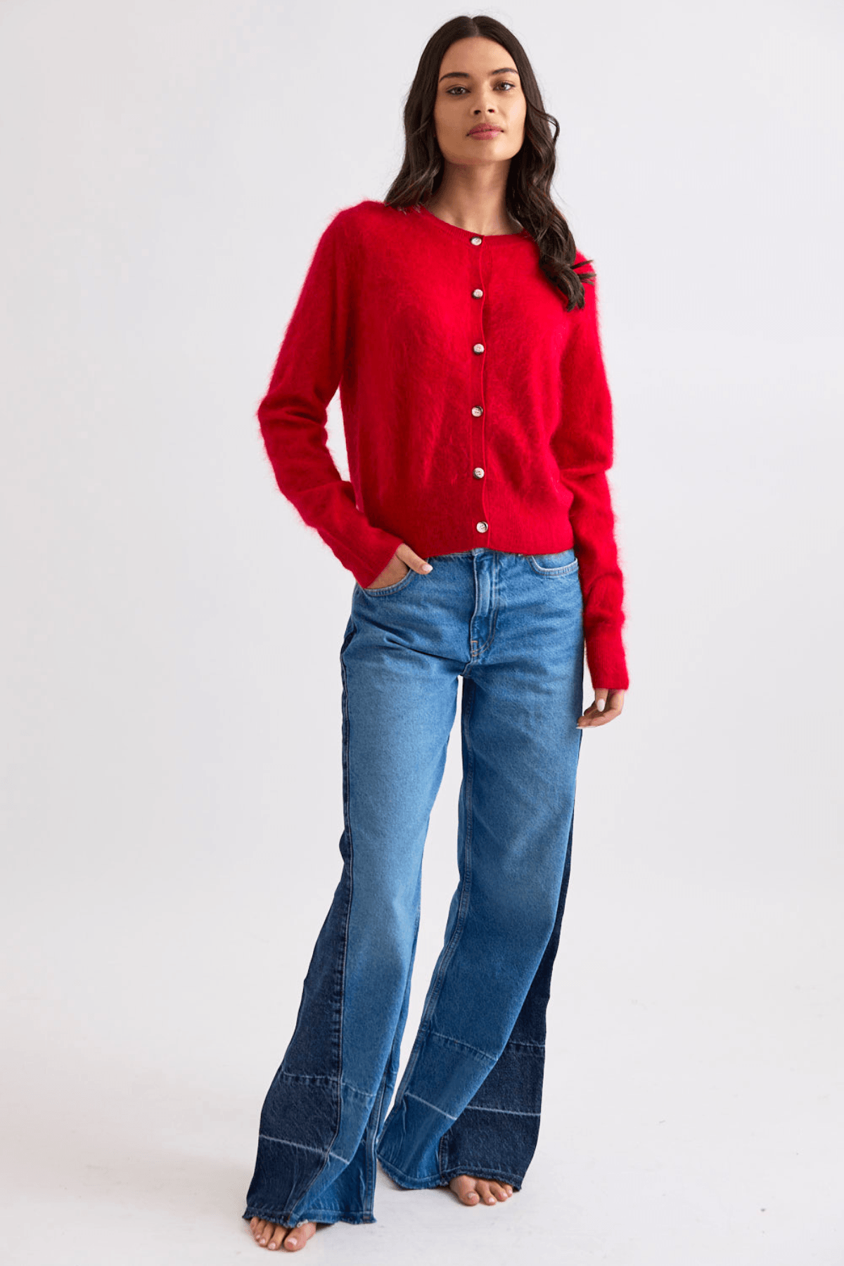 SIERRA CARDI SCARLET