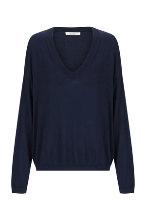 SKYE KNIT PULLOVER NAVY
