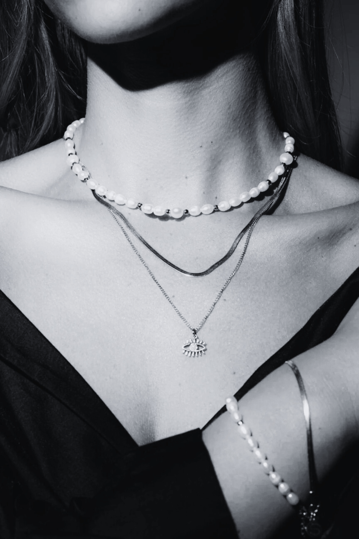 SOLARA NECKLACE SILVER