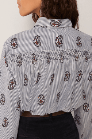 SOPHIE BLOUSE STRIPED MEADOW