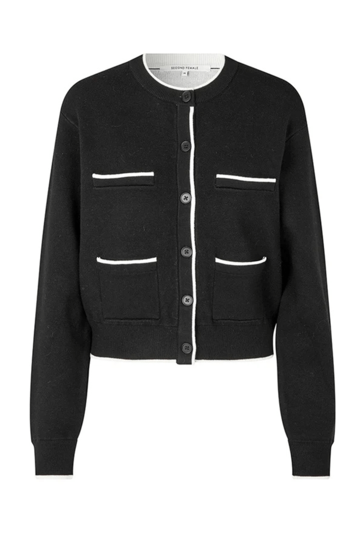 STINNE CARDIGAN BLACK