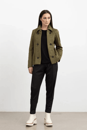 SUBCONSCIOUS TRENCH COAT OLIVE