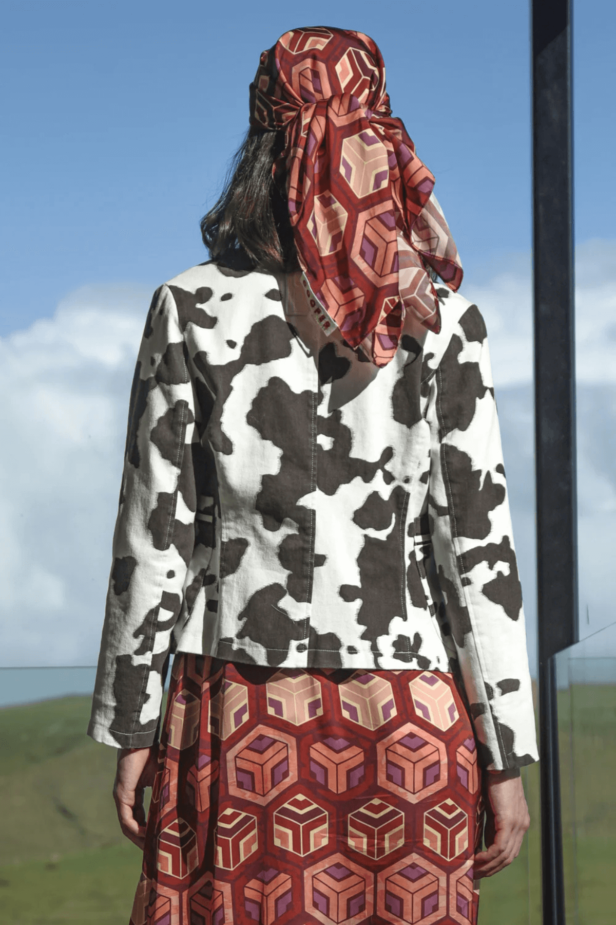 SUITS HER JACKET BROWN COW