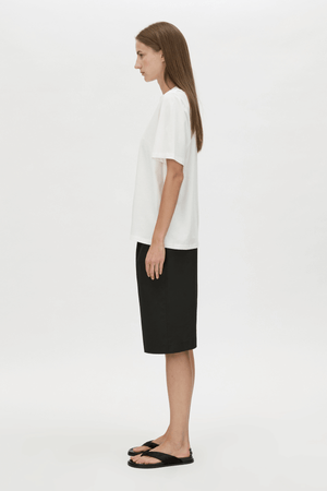 SUVERO LOGO TEE SOFT WHITE