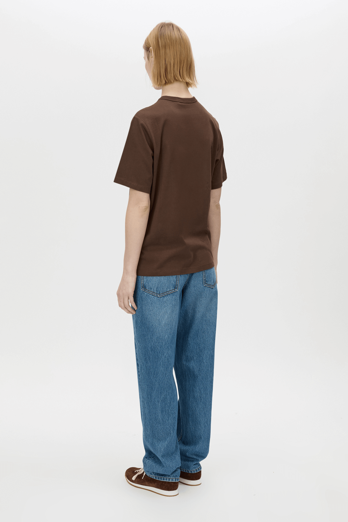 SUVERO LOGO TEE CHOCOLATE