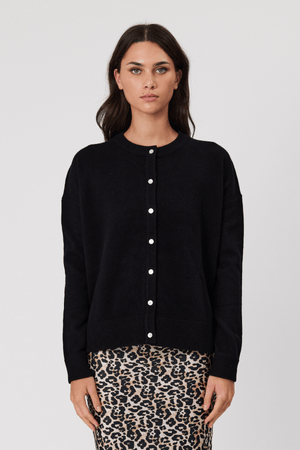 TALI CARDIGAN BLACK