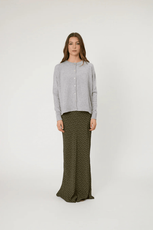 TALI CARDIGAN GREY MARLE