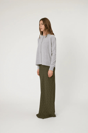 TALI CARDIGAN GREY MARLE